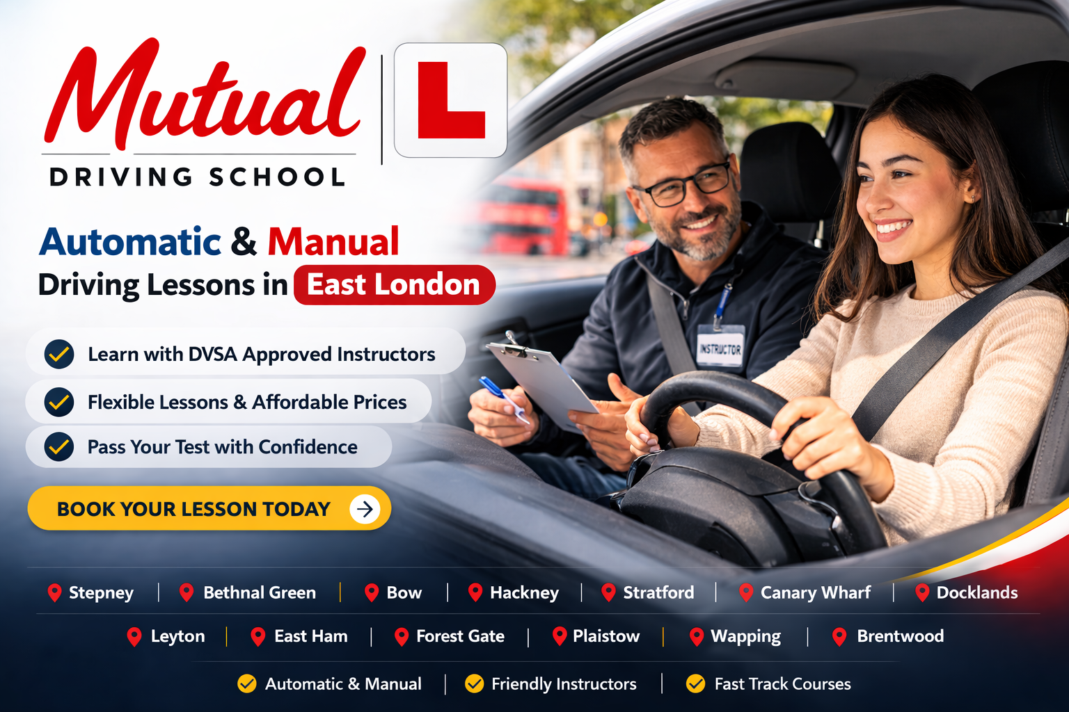 Driving Lessons East London